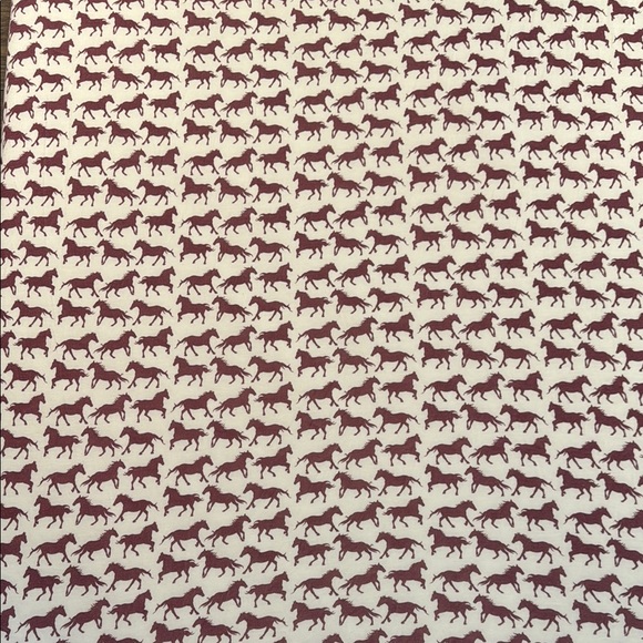 Kate Quinn bamboo horse crib sheet - Picture 2 of 2